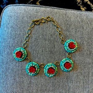 Chunky Floral Necklace Banana Republic
